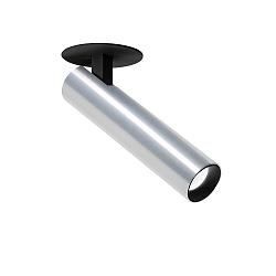 Loftlampe MATCH 1.0 med bladfjedre, kardanisk drejning, halvt fors�nket IP20, aluminium d�mpbar