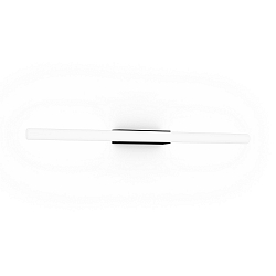 V�glampe LARRA OPAL 2.0 S14d IP20, sort mat d�mpbar