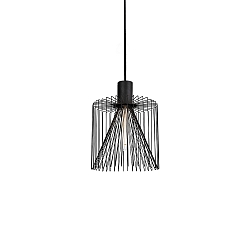 Shade WIRO 1.8 CAGE, lacquered steel, without suspension + lamp, black