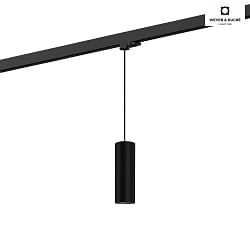 Pendant luminaire RAY 2.0 PAR 16 for 3-phase tracks, GU10 max. 12W, incl. adapter, black