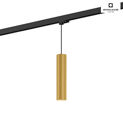 Pendant luminaire RAY 3.0 PAR 16 for 3-phase tracks, GU10 max. 12W, incl. adapter, gold