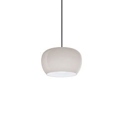Pendel WETRO 2.0 1-flamme Dim-To-Warm IP20, taupe, hvid d�mpbar