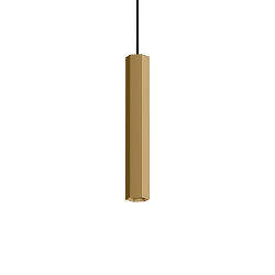 pendant luminaire HEXO SUSPENDED MINI 3.0 GU10 IP20, champagner