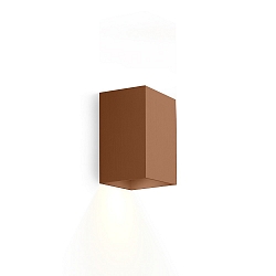 Udend�rs wall luminaire BOX MINI 1.0 GU10 IP20, kobber d�mpbar