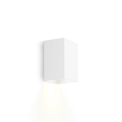 Udend�rs wall luminaire BOX MINI 1.0 GU10 IP20, hvid d�mpbar