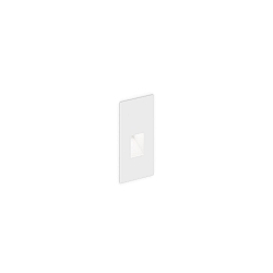 V�gindbygningslampe STRIPE WALL REC 0.4 IP20, hvid mat 