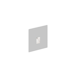 V�gindbygningslampe STRIPE WALL REC 0.7 IP20, aluminium b�rstet 