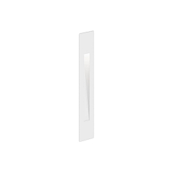 V�gindbygningslampe STRIPE WALL REC 2.2 IP20, hvid mat 