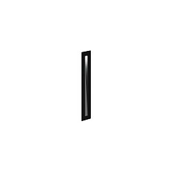 V�gindbygningslampe STRIPE SLIM 1.4 IP20, sort mat