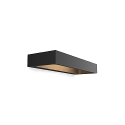 V�glampe BENTO 3.6 - UP&DOWN - 36CM up / down, firkantet IP20, mat, kulsort d�mpbar