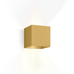 Væglampe BOX 1.0 up / down G9 IP20, guld dæmpbar
