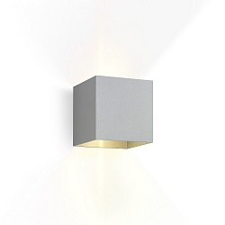 Væglampe BOX 1.0 up / down G9 IP20, aluminium børstet dæmpbar
