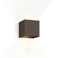 Væglampe BOX 1.0 up / down G9 IP20, bronze dæmpbar