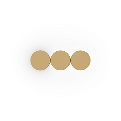 V�glampe DOT WALL SURF 3.0 IP20, champagne d�mpbar