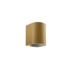 V�glampe TRACE WALL SURF 1.0 IP20, champagne, sort mat d�mpbar