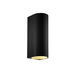 V�glampe TRACE WALL SURF 2.0 IP20, champagne, sort mat d�mpbar