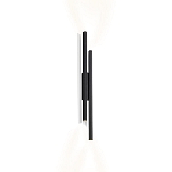 V�glampe TRACE SLIM WALL SURF 2.0 IP20, sort mat d�mpbar