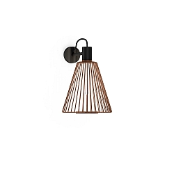 Væglampe WIRO 1.0 CONE WALL SURF E27 IP20, rust 