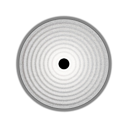 V�glampe TAPIS SOFT WALL SURF 1.0 IP20, gr�, marmor d�mpbar