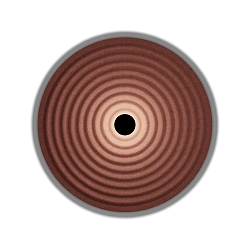 V�glampe TAPIS SOFT WALL SURF 1.0 IP20, r�d d�mpbar