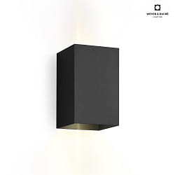 LED Wall luminaire BOX 3.0, Up&Down, 6W 1800-2850K 2x200lm, dimmable, black