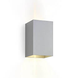 V�glampe BOX WALL SURF 4.0 IP20, aluminium b�rstet d�mpbar
