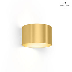 LED Wall luminaire RAY 2.0, Up&Down, 2x 3W 1800-2850K, dimmable, angle adjustable, gold