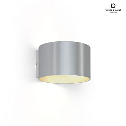 LED Wall luminaire RAY 2.0, Up&Down, 2x 3W 1800-2850K, dimmable, angle adjustable, aluminum