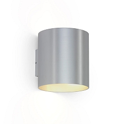 V�glampe RAY WALL SURF 4.0 IP20, aluminium b�rstet d�mpbar