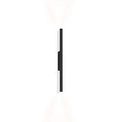 V�glampe MATCH WALL SURF 2.0 IP20, sort mat d�mpbar