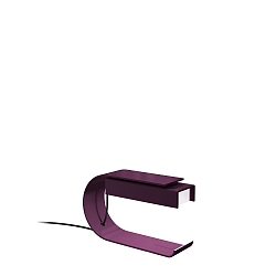 Bordlampe CG01 E14 IP20, aubergine d�mpbar
