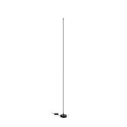 Standerlampe FINLIN 1.0 justerbar, med diffuser, med ledningsd�mper IP20, sort mat d�mpbar