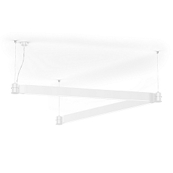 pendant luminaire ELLO SYSTEM 1.0 IP20, white matt dimmable