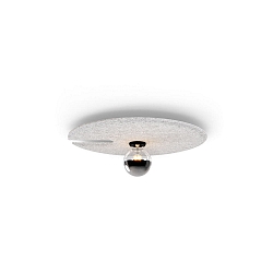 V�g- og Loftlampe MIRRO SOFT CEILING / WALL SURF 2.0 E27 IP20, gr�, marmor 