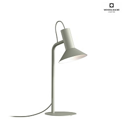 Table lamp ROOMOR 1.0 PAR16, GU10, cement grey, with cord switch, with shade 1.0, cement grey white