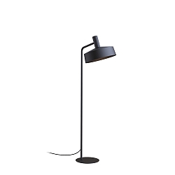 Standerlampe ROOMOR FLOOR 1.3 - PAR16 / SHADE 3.0 med afbryder, med stik, justerbar GU10 IP20, mat, kulsort 