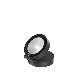 Projekt�rlys X-BEAM ROUND OUTDOOR WALL / FLOOR SURF PROJ 1.0 IP65, antracit d�mpbar