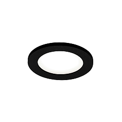 Outdoor LED Recessed spot INTRA 1.0 opal, IP65, 7W 3000K, CRi >90, dimmable, black