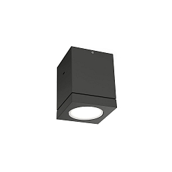 Udend�rs loftlampe TUBE CARR� OUTDOOR CEILING SURF 1.0 PAR16 GU10 IP65, antracit 