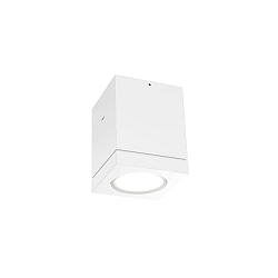Udend�rs loftlampe TUBE 1.0 IP65, hvid d�mpbar