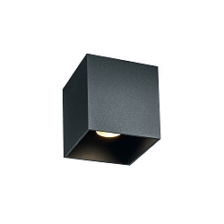 Udend�rs loftlampe BOX OUTDOOR CEILING SURF 1.0 IP65, antracit d�mpbar
