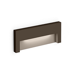 Udend�rs indbygningslampe RETO OUTDOOR WALL REC 2.0 IP65, bronze 