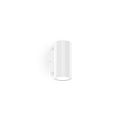 LED Outdoor Wall luminaire TRAM 2.0, IP65, 2-sided, 8W 3000K 36�, CRi >90, dimmable, white