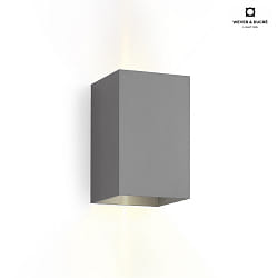 LED Outdoor Wall luminaire BOX 4.0, IP65, Up&Down, 6W 2700K 2x200lm, dimmable, dark grey
