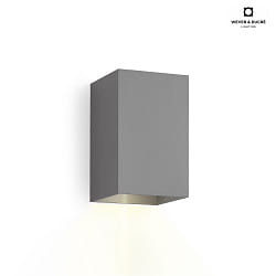 LED Outdoor Wall luminaire BOX 3.0, IP65, up or down, 6W 2700K 2x200lm, dimmable, dark grey