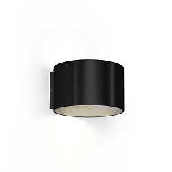 Outdoor LED Wall luminaire RAY 1.0, IP65, 6W 3000K, dimmable, angle adjustable, black