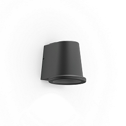 Udendørs wall luminaire CLASCO 1.0 IP65, antracit dæmpbar