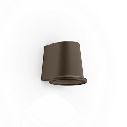Udendørs wall luminaire CLASCO 1.0 IP65, brun dæmpbar