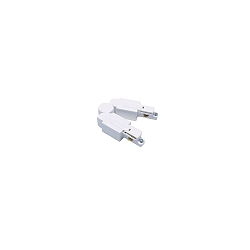 1-faset hj�rnestik, hvid