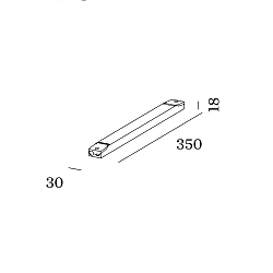 Str�mforsyning STREX SYSTEM 48V DALI styrbar, hvid